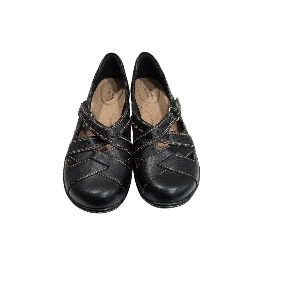 Clarks Ashland Spin, Adult, Size 7.5 W Black